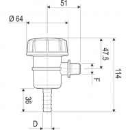309T153 Filtr ssania D13-3/8"M 50m 