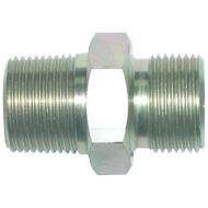 BM08BMT08 Adapter M/M, nypel redukcyjny 1/2 BSPT, 1/2x1/2, 1/2"x12" BSP/BSPT