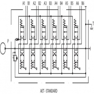 SD116001 Zawór sterujący 6×DW