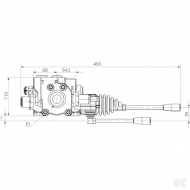 MBVA6001 Rozdzielacz hydrauliczny sekcyjny Mikrus - 6 sekcji