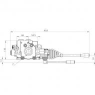 MBVA7001 Rozdzielacz hydrauliczny sekcyjny Mikrus - 7 sekcji