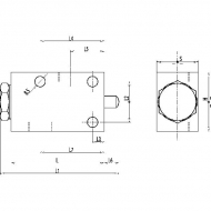 C056V0828 Zawór krańcowy VF-NC, G1/2"