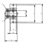 SV10B01G Dźwignia układu wspomagania 1/4" bok