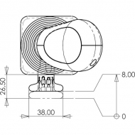 IMCL60200B Joystick bez przycisków Indemar