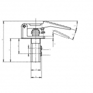 SV40B211CX2 Pedał układu wspomagania SV40-B/211C x 2