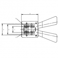 SV40B211CX2 Pedał układu wspomagania SV40-B/211C x 2