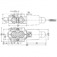 DFE106003SET Zawór elektromagnetyczny 6/2 valve DFE106003 + connect.