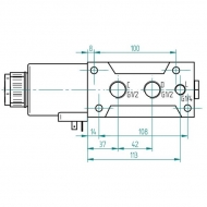 6212AK10141 Zawór sterujący 6/2-1/2-12VDC