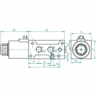 6212AK10141 Zawór sterujący 6/2-1/2-12VDC