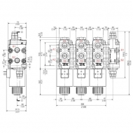 DFE1406001 Zawór 6/2 DFE140/6 12Vdc 1/2