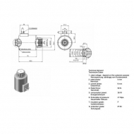 24VAK80357 Cewka 24 VDC do 10114/10141 AK Regeltechnik