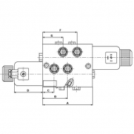 SV17724 Zawór elektromagnetyczny 8/3 24 DC