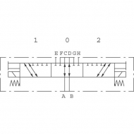 KITDFE106004SET Zawór elektromagnetyczny 6/2 valve DFE106004 + łącznik