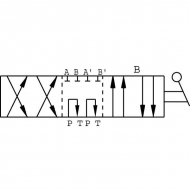 DH108A Rozdzielacz obrotowy 8-drogowy, typ A 1/2"
