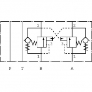CB10HVM05001 Zawór zwrotny CB10HV1A1E100B00 NG10