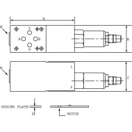 CP2001M03002 Zawór ograniczający ciśnienie CP200-1-B-A3102-E-C NG6