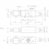 KRM3MPEVC04024C DBV+ zawór 2/2 NG-6 24 Vdc NC