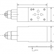 CB10HVM03003 Zawór zwrotny CB10HV3A1E200B00 NG06