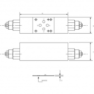 CB10HVM03015 Zawór zwrotny CB10HV1B1E100B00 NG06