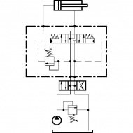 VRCL05001 Zawór talerzowy wielodrogowy różnicowy 3/8