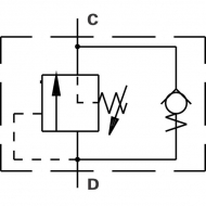 VDSDB05001 Ciśnieniowy zawór sekwencyjny 3/8