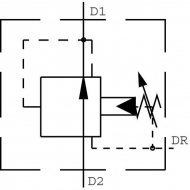 RP12001 Zawór redukcyjny RP 12 10 A 08 S B 1/2