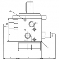 VODLSCF10001 Zawór zwrotny A-08-OMS-A-4 1/2"