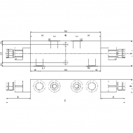 VODL10004ST Zawór zwrotno-hamujący bliźniaczy N1116 3/8 G5P4