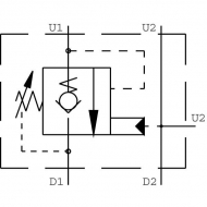 VOSL20001 Zawór zwrotny A-12-S-B-3/4 " BSP