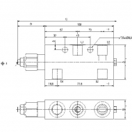 VOSL10006ST Zawór zwrotny N1116 3/8 G5P4