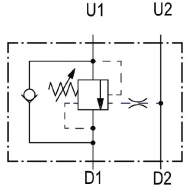 VOSL10005ST Zawór zwrotny N1116 3/8 G5P4