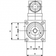 Wyłącznik, przełącznik ciśnieniowy regulowany Fox K59P, 40-400 BAR