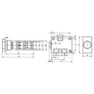 FPFDS12CB12A12ST Rozdzielacz strumienia 50-75l 1/2"