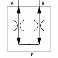 VDFR05003 Dzielnik przepływu VDFR (12 L/min)