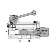 FPVP34G 3-drożny regulator przepływu 90-1