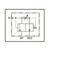 VFD120RD160J 3-drożny regulator przepływu 0–60 l/mi
