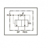 VFD120RD030J Zawór regulacji przepływu 3-drożny. 0-11 l/min Webtec