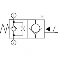 SVP10NO003 Zawór 2/2 SVP10NO 12VDC A08