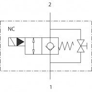 OD1505173A0300 Obudowa 1/2"+wkł.NC bez cewki