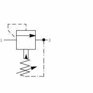 CP2112001 Zawór ograniczający ciśnienie CP211-2A12AD 3/4, 28-207 BAR, Danfoss