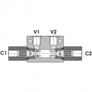 KOHU05002 Zawór zwrotny sprężyny 10 bar
