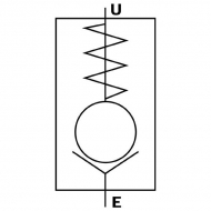 LCV10004 Zawór zwrotny S 08 (2,5 bar)