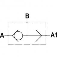 VT03001 Zawór talerzowy wielodrogowy NW 04