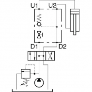 RPE1005GD Zawór zwrotny RPE 10/05-G-D
