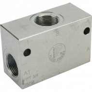 VT20001 Zawór talerzowy wielodrogowy S-12-3/4 " BSP