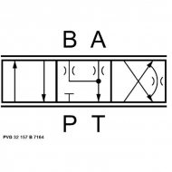 PVG32157B7164 Zawór suwakowy 100 l/min