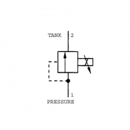 CP55820B3B15012 Zawór ograniczający ciśnienie CP558-20-B-3B-150-12D, 15-138 BAR, Danfoss