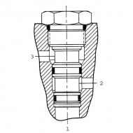 CP93083LB0 Korek 3-drożny seria 08