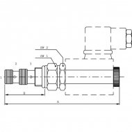 EL08A1PB Wkład bez cewki 3/2