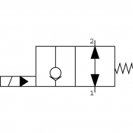 CP5014B0NO Wkład bez cewki 2/2 NO